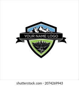 OUTDOOR VINTAGE LOGO VECTOR TEMPLATE
