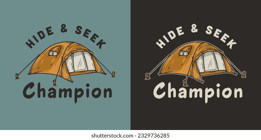 Outdoor wild camping print. Mountains adventure. Wanderlust summer forest explore