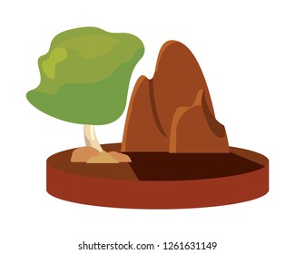 outdoors trees forest on white background