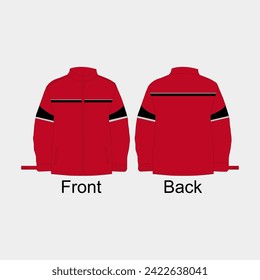 Afuera Jaket Vector Red Shutterstock