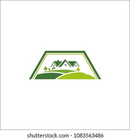 outdor logo template, home logo template