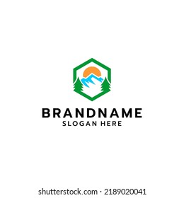 Outdor Vector Logo Illustrator Elegant