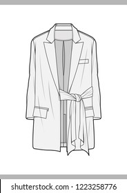 Coat Technical Drawing Images, Stock Photos & Vectors | Shutterstock