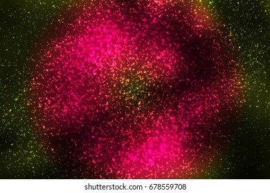 Outer space background texture. Glowing starry nebula. Colorful high definition night sky. Vector illustration. Blue color