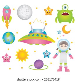 Outer Space Design Elements