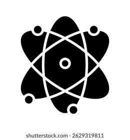 Outer space icon on white background