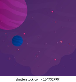 Outer space, travel of interstellar, universe, galaxies