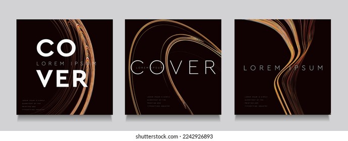 Outer space wave of future. Speed flow technology of vector illustration. Abstract futuristic lines for banner, poster, cover, music, party, technology, space, fancy. 