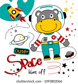 outer space,vector illustration