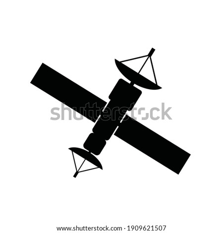 outerspace satelite station vector design