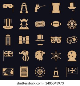 Outerwear icons set. Simple set of 25 outerwear vector icons for web for any design