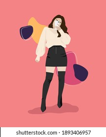 Outfit Illustration artwork - Series #6