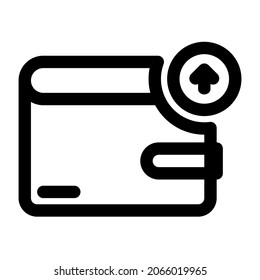 ein ausgehendes Symbol der Bilanz im E-Commerce