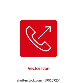 Outgoing Call icon