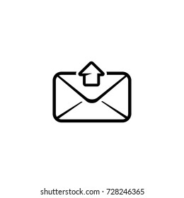 Outgoing mail icon