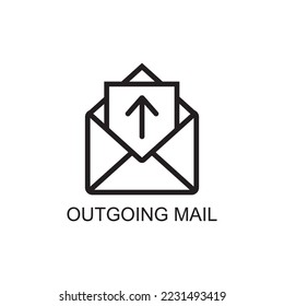 outgoing mail icon , email icon
