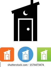 Outhouse Latrine Rest Area Icon