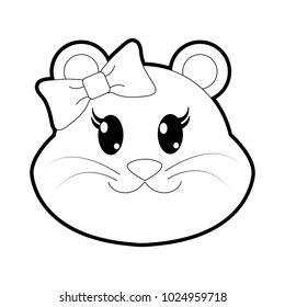 outine female lion head cute animal