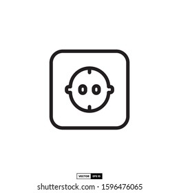 Outlet icon, design inspiration vector template for interface and any purpose