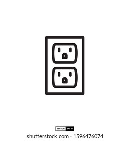 Outlet icon, design inspiration vector template for interface and any purpose