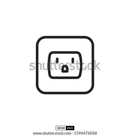 Outlet icon, design inspiration vector template for interface and any purpose