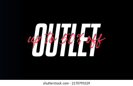 outlet sale up to 50% off