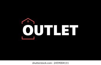 outlet sale banner shop now