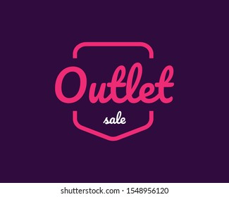 outlet sale post purple and pink