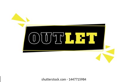 Outlet Store Logo Images, Stock Photos & Vectors | Shutterstock