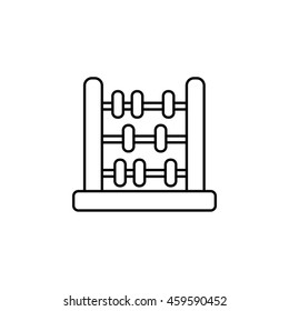 Outline Abacus Icon