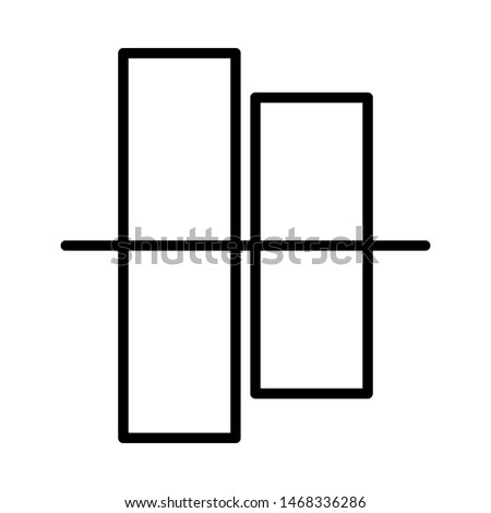 Outline alignment,distribute right.distribute center,distribute left,horizontal align center,left,right,vertical align left,center,right vector icon. editable vector stroke