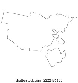 Outline Of The Amsterdam City Map