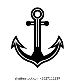 Outline Anchor Icon for Foundation