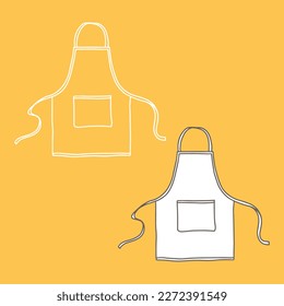Esbozo de la papelera. Ilustración vectorial. Copiar espacio. Ilustración lineal, vectorial, realista, de contorno.