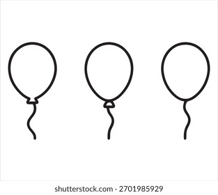 esbozo Iconos de globo Vector de colección Archivo EPS