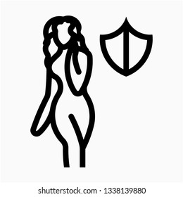 Outline beautiful vector icon
