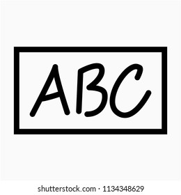 Outline beginning class pixel perfect vector icon
