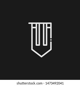 Outline bookmark vector icon. Bookmark illustration for web, mobile apps, design. Bookmark vector symbol.