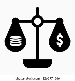 Outline budget estimate pixel perfect vector icon