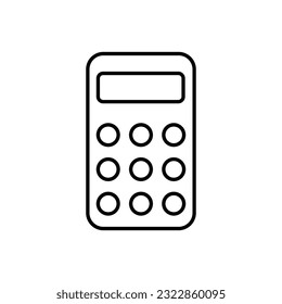 Outline Calculator design for web or mobile app