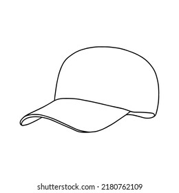 Plantilla de límite de esquema. Ilustración vectorial. Copiar espacio. Ilustración lineal, vectorial, realista, de contorno.