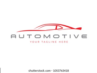 Outline Car Sign For Your Business