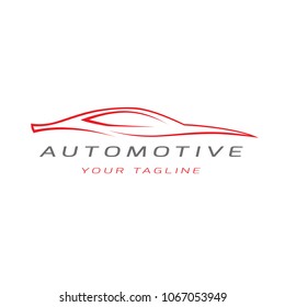 Outline car sign for your project