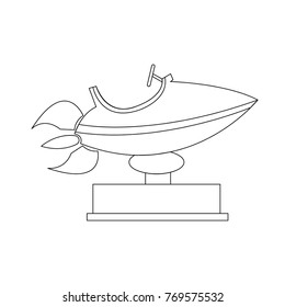 outline carnival object