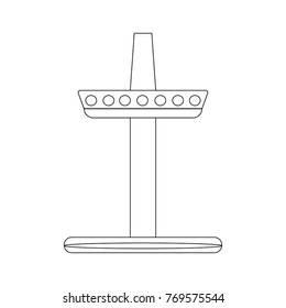 outline carnival object