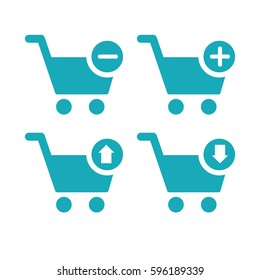 Outline Cart icon  Icon for website design, logo