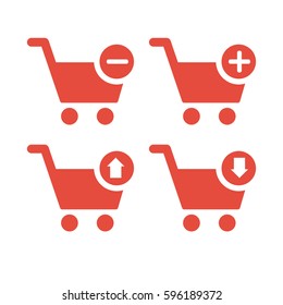 Outline Cart icon  Icon for website design, logo