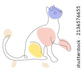 Outline cat Vector                                         
the template, is a professional , modern, colored and elegant for your designs ,background  and as a texture
Fully layered , well organized 