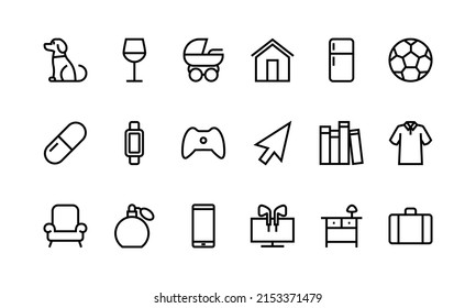 Category Icon Vector Art & Graphics