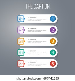 Outline Chart Set Of Line Graph, Pointer, Arrow Up And Other Vector Objects. Also Includes Chart, Arrow, Line Elements.